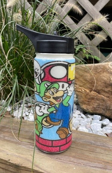 Mario water bottle