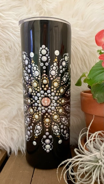 Black & Silver dotted