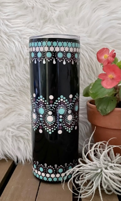 Hand painted black surround