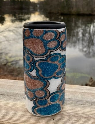 Paws skinny can holder